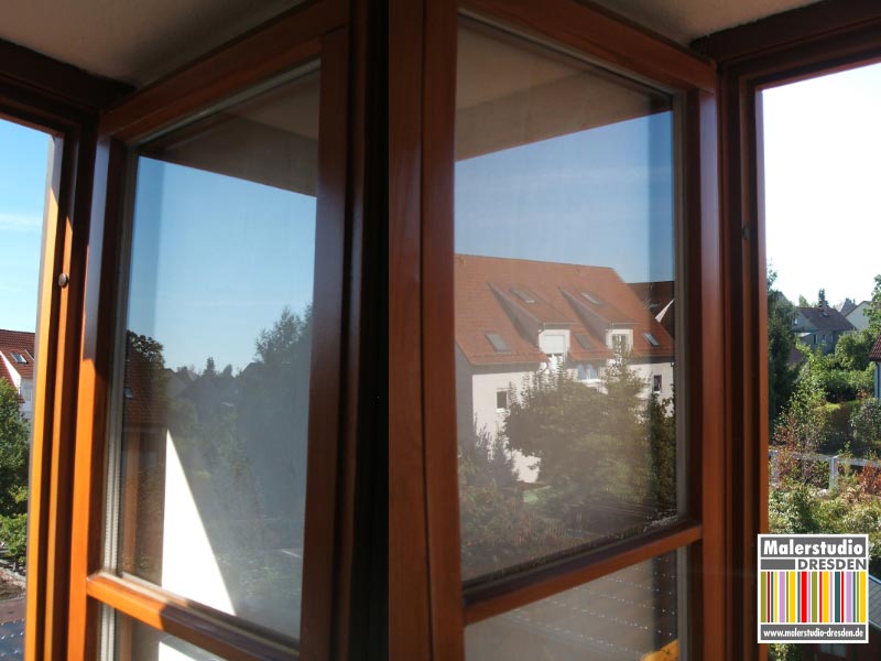 Fenstersanierung stark geschädigter Holzfenster EFH